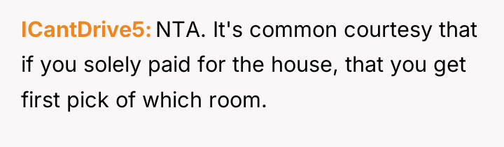 ICantDrive5 NTA. It's common courtesy that if you solely paid...