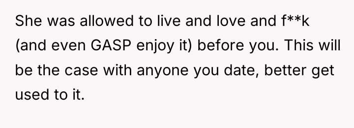 She was allowed to live and love and f**k (and...