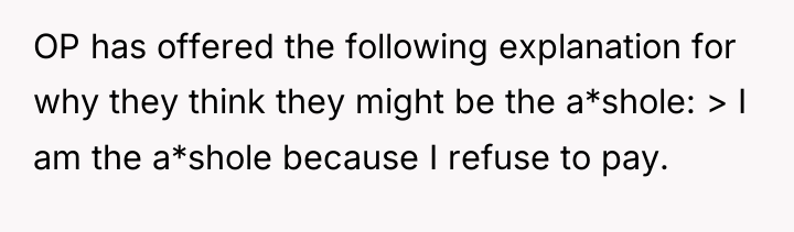 OP has offered the following explanation for why they think...