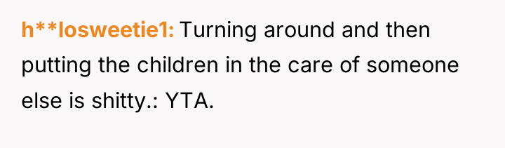 h**losweetie1 Turning around and then putting the children in the...