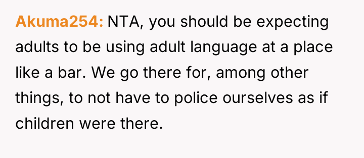 Akuma254 NTA, you should be expecting adults to be using...