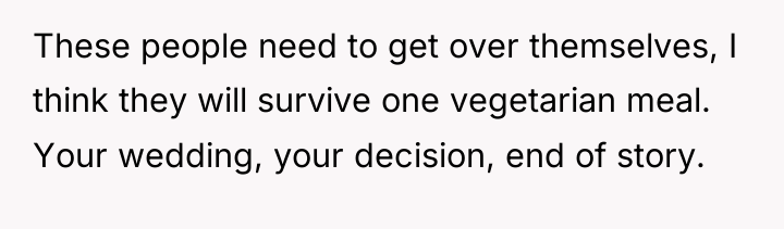 These people need to get over themselves, I think they...