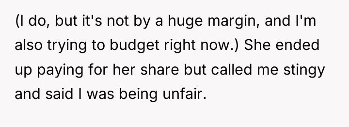 (I do, but it's not by a huge margin, and...
