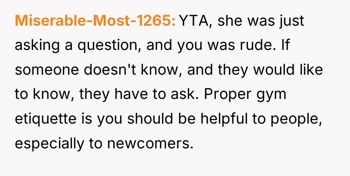 Miserable-Most-1265 YTA, she was just asking a question, and you...
