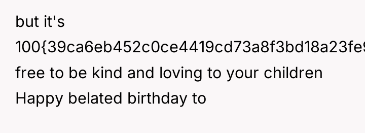 but it's 100{39ca6eb452c0ce4419cd73a8f3bd18a23fe95ab4febb092bc2ab1b542eeea82f} free to be kind and loving to...