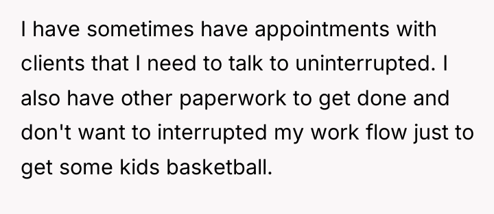I have sometimes have appointments with clients that I need...