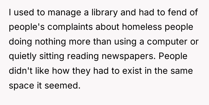 I used to manage a library and had to fend...