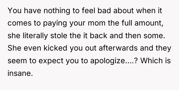 You have nothing to feel bad about when it comes...