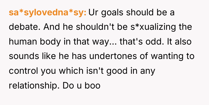 sa*sylovedna*sy Ur goals should be a debate. And he shouldn't...