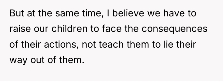 But at the same time, I believe we have to...