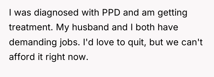 I was diagnosed with PPD and am getting treatment. My...