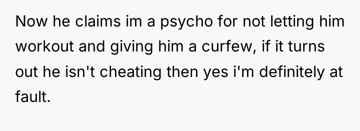 Now he claims im a psycho for not letting him...
