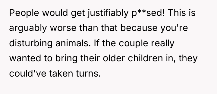 People would get justifiably p**sed! This is arguably worse than...