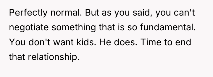 Perfectly normal. But as you said, you can't negotiate something...