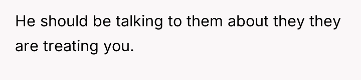 He should be talking to them about they they are...