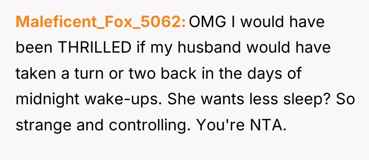 Maleficent_Fox_5062 OMG I would have been THRILLED if my husband...