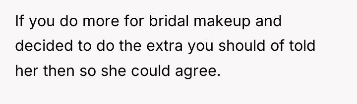 If you do more for bridal makeup and decided to...