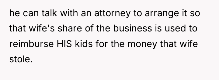 he can talk with an attorney to arrange it so...