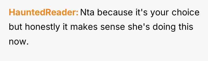HauntedReader Nta because it's your choice but honestly it makes...