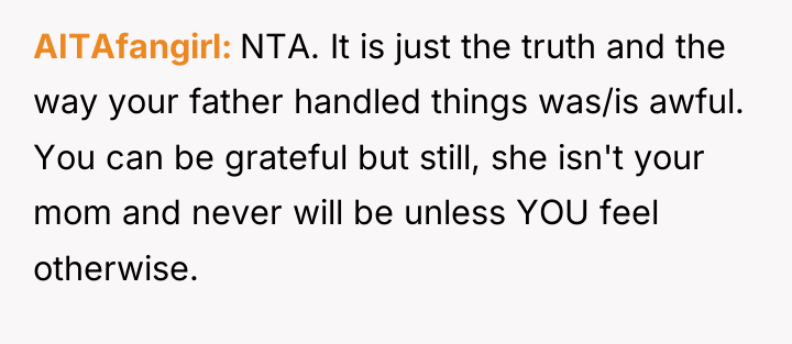 AITAfangirl NTA. It is just the truth and the way...