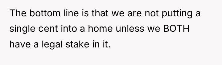 The bottom line is that we are not putting a...