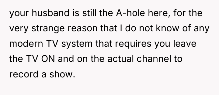 your husband is still the A-hole here, for the very...