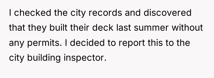 I checked the city records and discovered that they built...