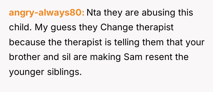 angry-always80 Nta they are abusing this child. My guess they...