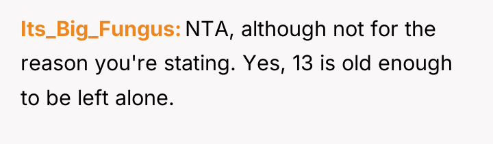 Its_Big_Fungus NTA, although not for the reason you're stating. Yes,...
