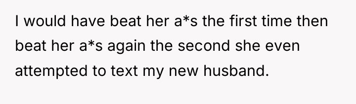 I would have beat her a*s the first time then...