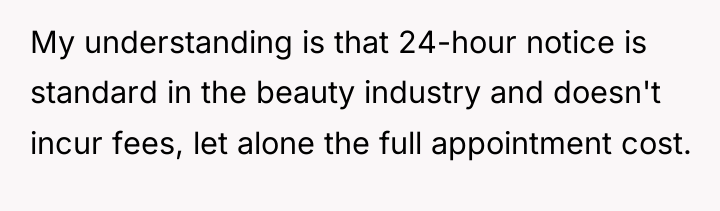 My understanding is that 24-hour notice is standard in the...