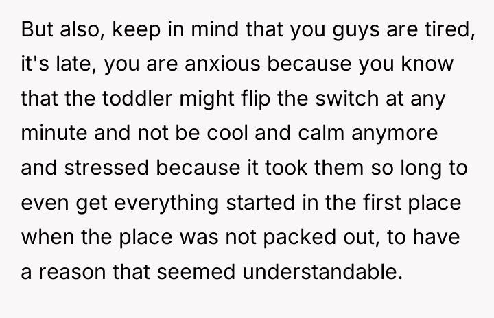 But also, keep in mind that you guys are tired,...