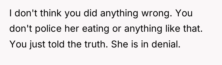 I don't think you did anything wrong. You don't police...