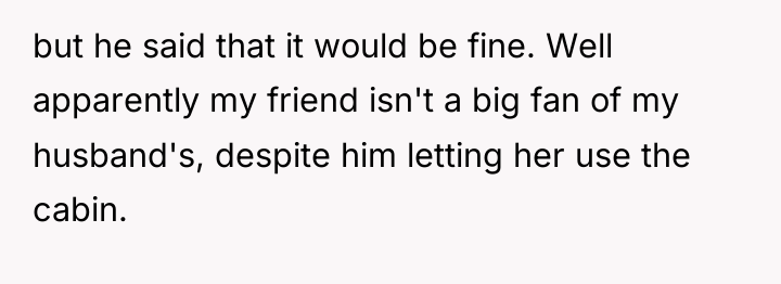 but he said that it would be fine. Well apparently...