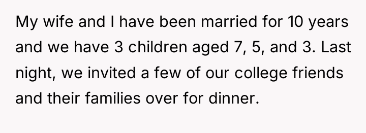 My wife and I have been married for 10 years...