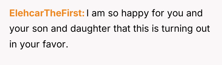 ElehcarTheFirst I am so happy for you and your son...