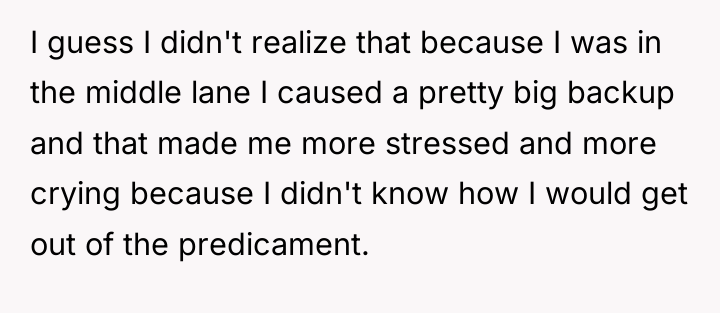 I guess I didn't realize that because I was in...