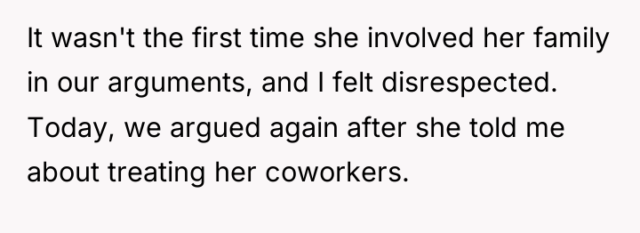 It wasn't the first time she involved her family in...