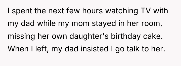 I spent the next few hours watching TV with my...