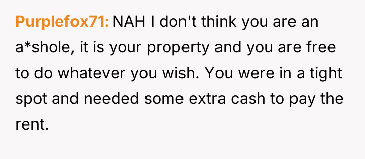 Purplefox71 NAH I don't think you are an a*shole, it...