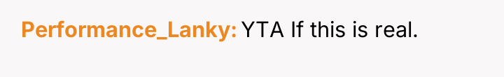 Performance_Lanky YTA If this is real.