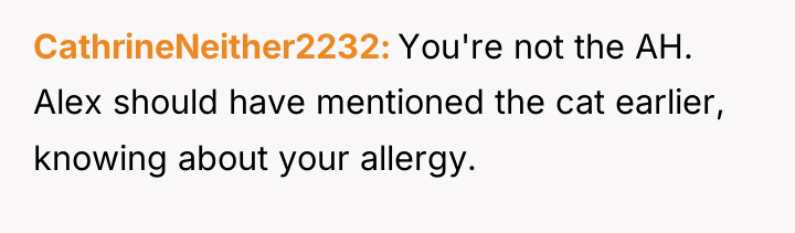 CathrineNeither2232 You're not the AH. Alex should have mentioned the...