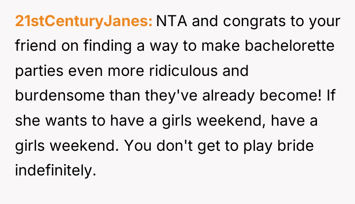 21stCenturyJanes NTA and congrats to your friend on finding a...