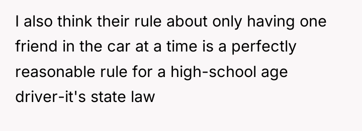 I also think their rule about only having one friend...