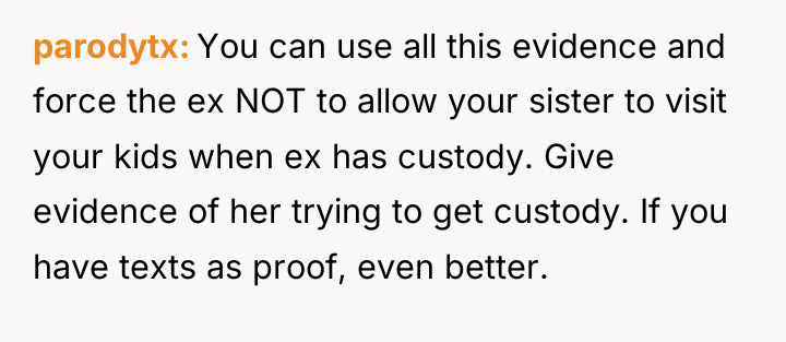 parodytx You can use all this evidence and force the...