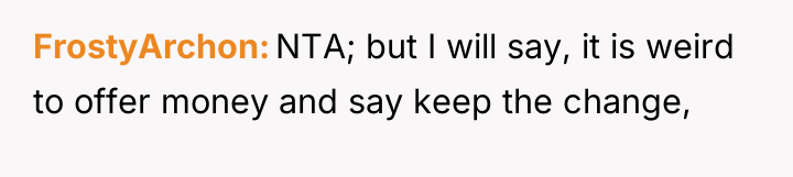 FrostyArchon NTA; but I will say, it is weird to...