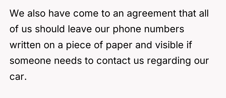 We also have come to an agreement that all of...