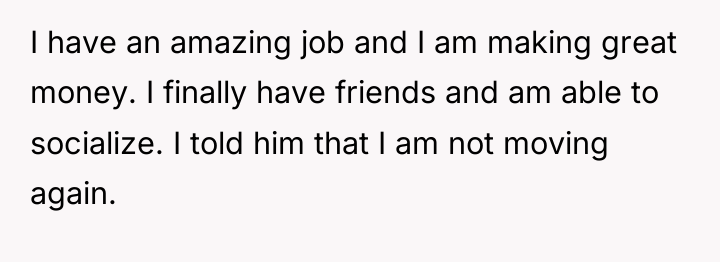 I have an amazing job and I am making great...