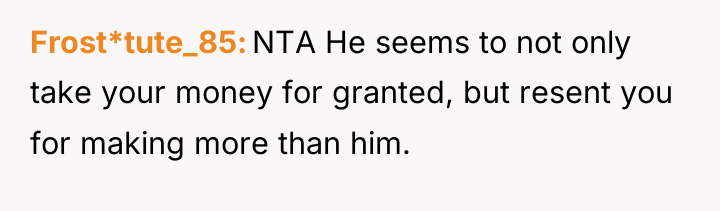 Frost*tute_85 NTA He seems to not only take your money...