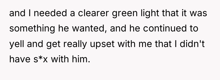 and I needed a clearer green light that it was...